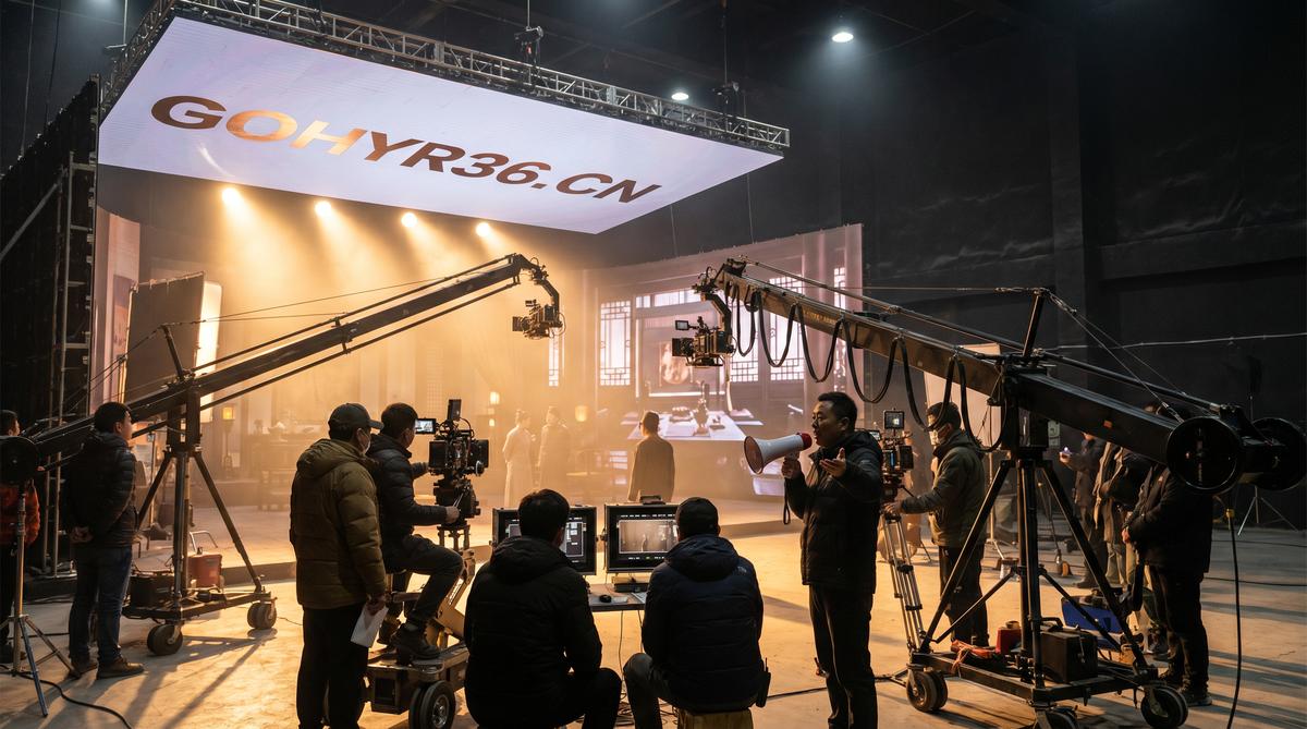 捷克街头传媒影视制作现场