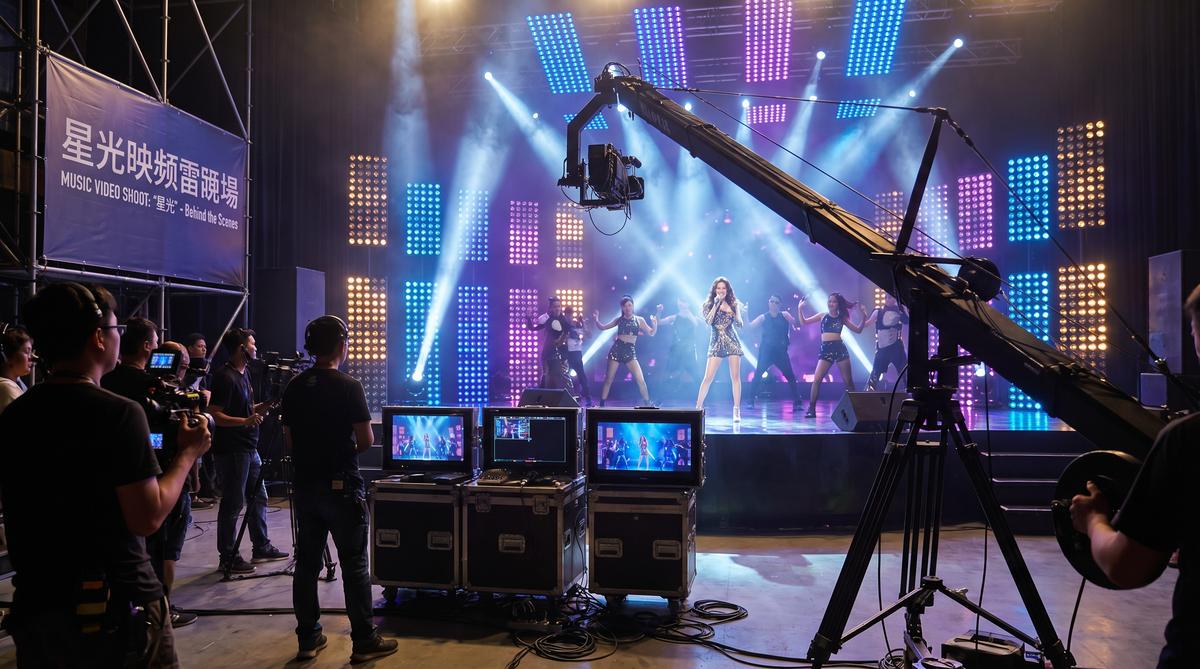 捷克街头MV拍摄视频幕后